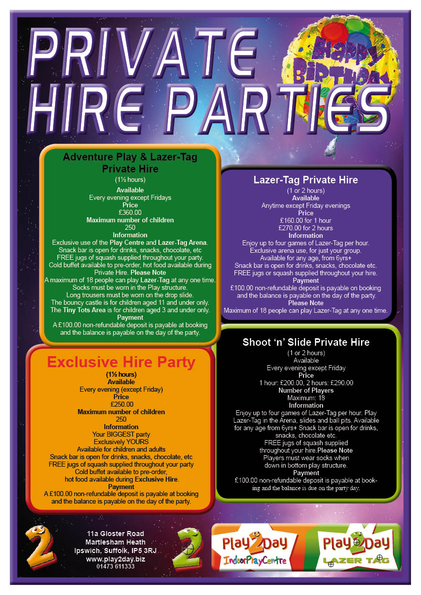 Private Hire Parties