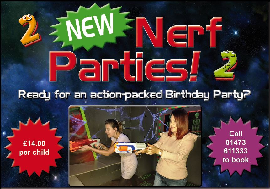Play2Day Nerf Parties